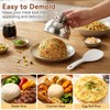 Boocalny 3 Size Stainless Steel Rice Press Mold, 5.4/6.8/10.1 OZ