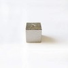 nippon kodo Silver Cube 1pc - Modern Cube Brass Incense