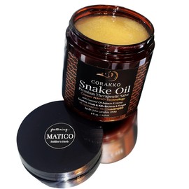 Corakko Snake Oil - Premium Therapeutic Salve w/Matico - Copper NANO Technology w/Essential Oil Extracts & Honey - Treats Wounds, Scratches, Hotspots, Rain Rot, Cracked Hooves, Summer Sores - 8oz