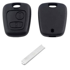 Replacement for Toyota Aygo 2 Button Remote Key Fob Case and Blade