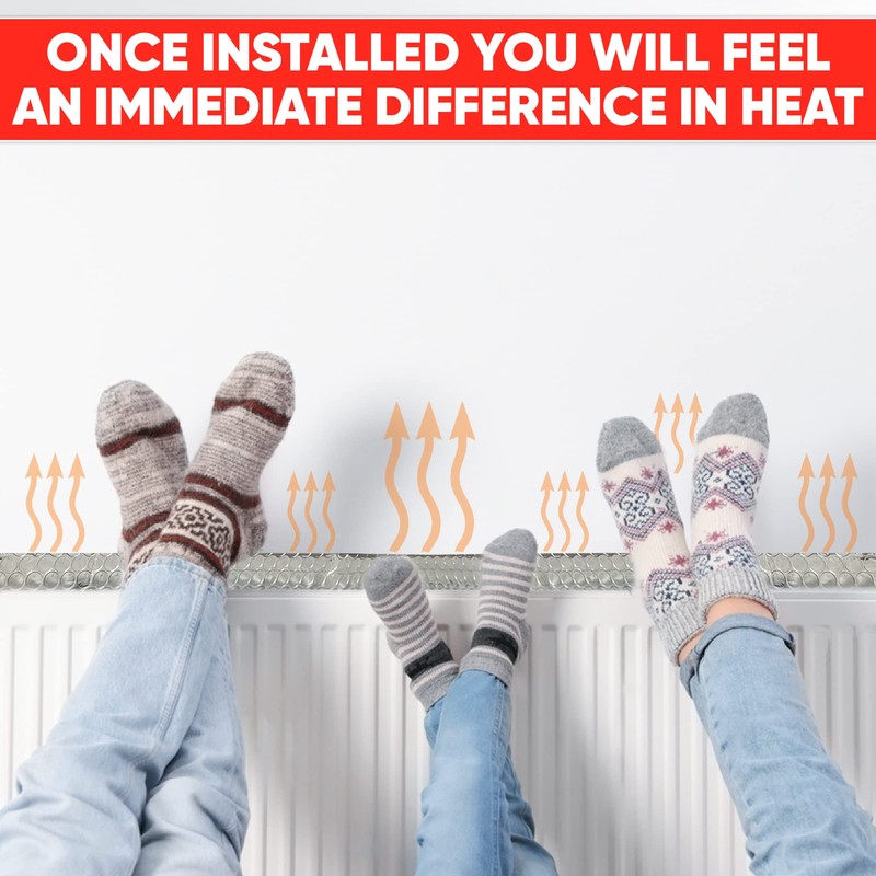 Radiator Foil Reflective Thermal Bubble Heating Insulation (5m x 60cm)