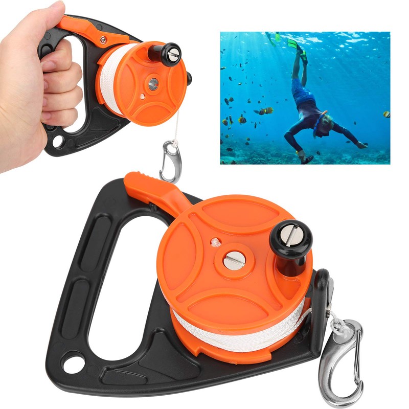Diving Line Reel with Handle Card Position PP Rope Combination