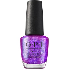 OPI Nail Lacquer, Sheer & Bright Shimmer Finish Purple Nail Polish, Up to 7 Days of Wear, Chip Resistant & Fast Drying, Fall 2023 Collection, Big Zodiac Energy, Feelin' Libra-ted, 0.5 fl oz