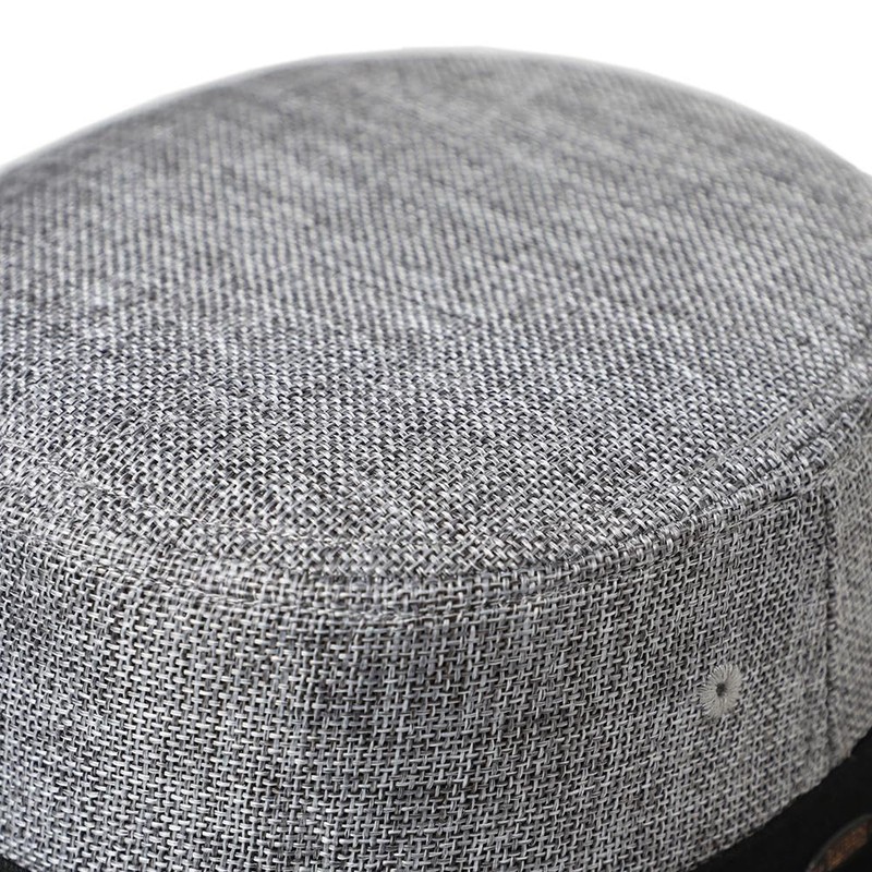 14+ ICHIYON PLUS 103577 Pork Pie Hat, Linen PORKPIE Hat,