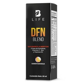 B Life | DFN Blend Gotas para 60 días | Vitamina C, D3, Zinc y Echinacea | 60 Tomas | Ingredientes naturales.