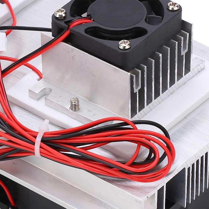 Thermoelectric Refrigeration Cooling System 2‑Core Semiconductor Cooler Air Conditioning DC12V