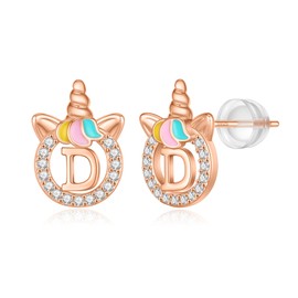 Unicorn Gifts for Girls Earrings - Unicorn Earrings for Girls Jewelry Kids Earrings for Girls Gifts Trendy Stuff | Kids Jewelry for Girls Gifts Teenager Girls Gifts | Earrings for Teen Girls Gifts