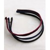 VINGTAINE HK-104 Thin Velvet Headband, Hair Accessory - blk