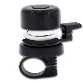 Bicycle Bell for AirTag Bicycle Anti-Theft Airtag Holder GPS Tracker Accessories AirTag Accessories Black for 22,2mm Handlebar