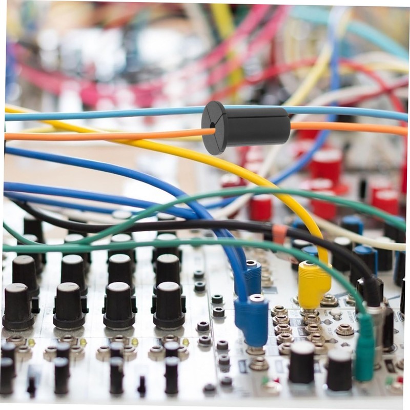 Mipcase 2pcs Cable Wall Grommets Cable Protector Sleeve for Easy