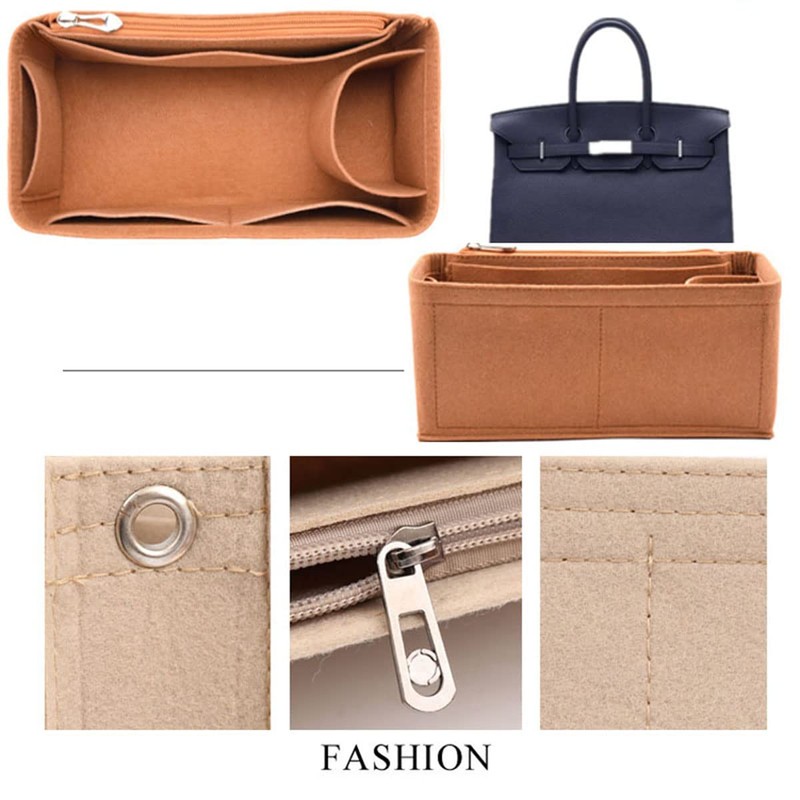 Lckaey Purse Organizer insert for birkin bag insert 25 30