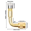 AMZSKU Valve Extension Copper Valve Adapter Angle Valve Extension Car