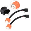 Cocoarm H13 9008 Bis H4 9003 HB2 Adapter -Scheinwerferkonvertierung Kabel