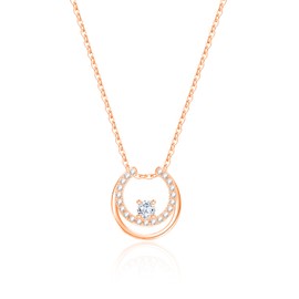 YUIITU Women's Necklace, High Quality Zirconia, Horseshoe Necklace, 925 Silver, Hypoallergenic, Simple, Necklace, Jewelry, Gift, Christmas, Birthday, Anniversary, Mother's Day