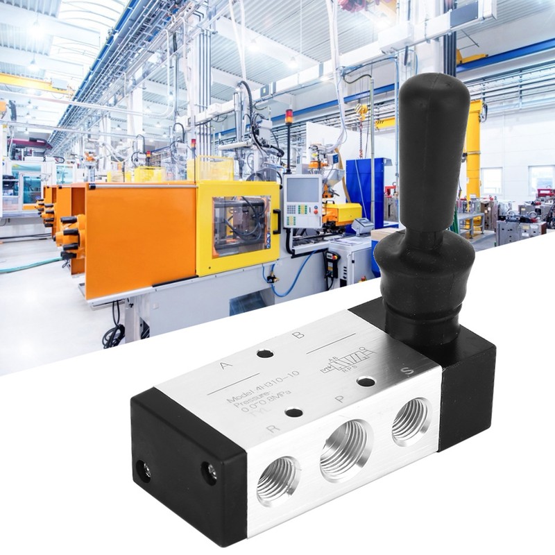 4H310-10 Hand Pull Pneumatic Mechanical Valve PT3/8 2 Position 5