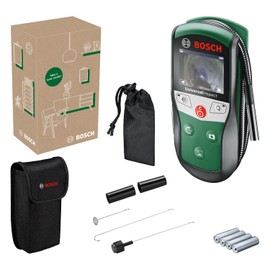 Bosch Inspection Camera UniversalInspect (Ø8mm Endoscope Camera for Ideal-Quality Color Images with Flexible 0.95m Length and Integrated Memory Function, in E-Commerce Cardboard Box)