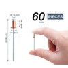 HARSKIYER 1/8" x 1/4" Red Copper Pop Rivets Assortment -