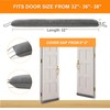 Weighted Door Draft Stopper Under Door Noise Blocker Front Door