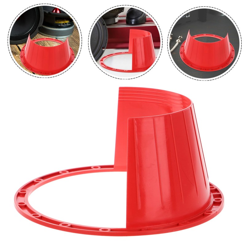 BUGUUYO 1 Pair Speaker Spacer Rings Durable Car Speaker Brackets