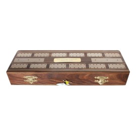 Gamekeepers Cottage gifts Surfer Wooden Cribbage Board with Playing Cards & FREE ENGRAVING 547