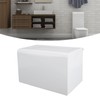 Toilet Paper Holder with Shelf Space Aluminum Waterproof Wall Mounted