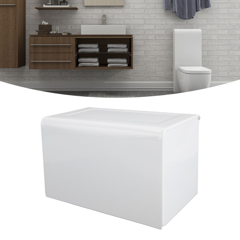 Toilet Paper Holder with Shelf Space Aluminum Waterproof Wall Mounted