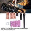 16 Pcs Welding Torch Accessories Ceramic Nozzle Pressure Cap Collets
