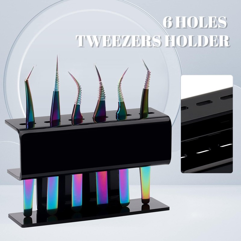 Lash Extension Supplies GEMERRY Tweezer Holder Tweezer Stand for Eyelash
