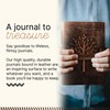 NomadCraftsCo. Vintage Leather Journal Tree of Life-Leather Bound Journal-Antique Paper-Beautiful