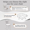 Basic Beyond Chair Cushions for Dining Chairs, Non-Slip Chair Pads