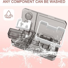 3-in-1 tablet divider, pill dispenser, tablet mortar, tablet cutter, tablet chopper, multifunctional tablet divider for small tablets, large pills, grey