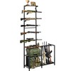 Indoor Gun Racks Wall Mount, [2025 Upgraded] Rifle Rack and