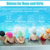 2 Pack Kids Swim Caps for Boys Girls, Durable Silicone