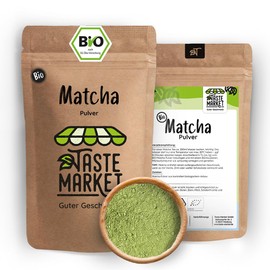 200 g Organic Matcha Powder | Matcha Latte | Tea | Coffee Alternative | Organic Quality | Taste Market