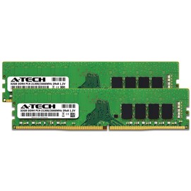 A-Tech 64GB Kit (2x32GB) RAM for Dell OptiPlex 7090, 7080, 7071, 5090, 5080, 3090, 3080 (Tower/SFF) | DDR4 2666 MHz DIMM PC4-21300 UDIMM Memory Upgrade
