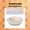BOXOB 100pcs Bread Proofing Basket Cloth Liner, Disposable Non-Stick Dough