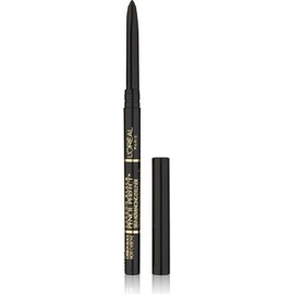 L'Oreal Pencil Perfect Self-Advancing Eyeliner, Carbon Black [190] 0.01 oz (Pack of 12)