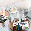 Grencian 100 Pcs Super Theme Hero Square Napkins Disposable White