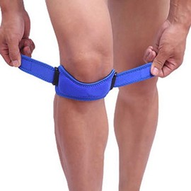 New! Patella Knee Brace for Sports, Running, Hiking, and Joint Support Knee Brace Pink 2ea