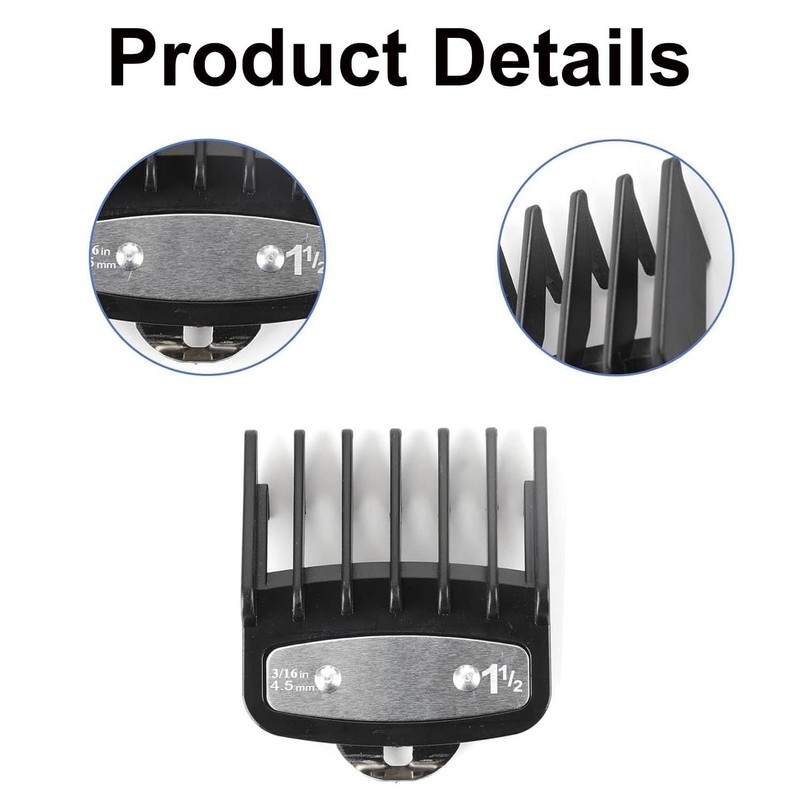 2 Pcs Clipper Guards for Wahl Clippers – Sizes 0.5