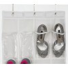Handy Laundry Vinyl Over-The-Door Shoe Organizer with 24 Reinforced Pockets