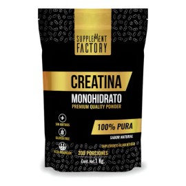 Creatina Monohidratada Pura 1 Kg Sabor Natural