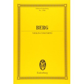 Violin Concerto: violin and orchestra. Partition d'étude.