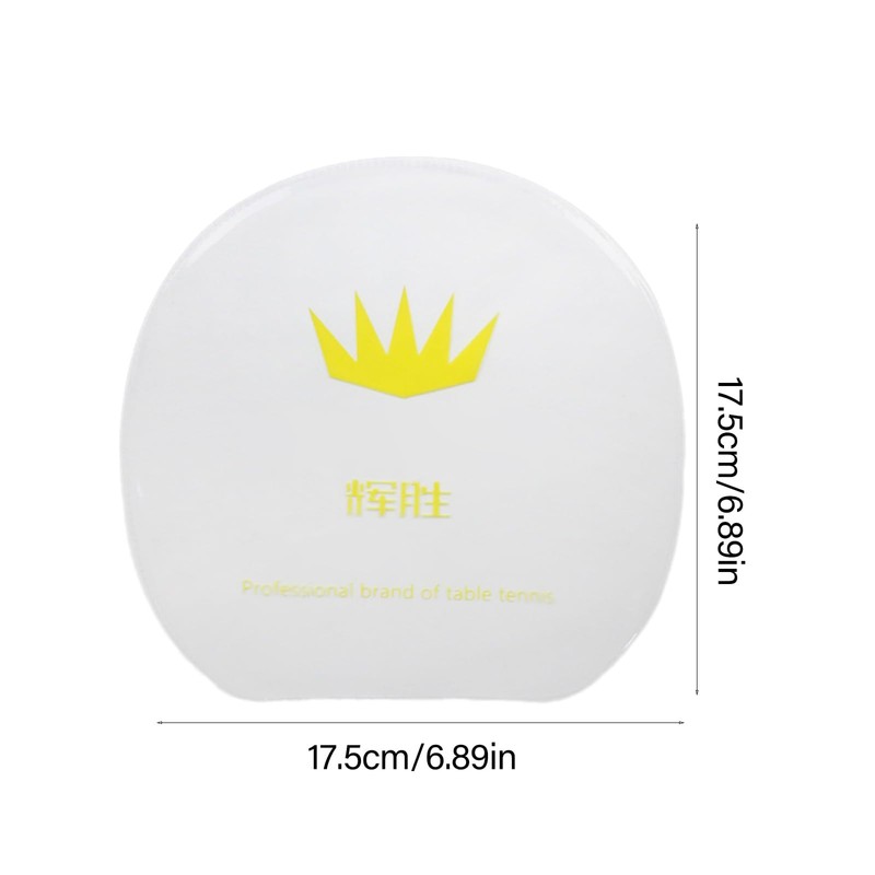 KUAIYIJU 10 x PVC Table Tennis Bat Protector for Table