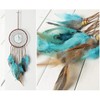 Dream Catcher Handmade Turquoise Dreamcatcher with Feathers Wall Hanging Decorations