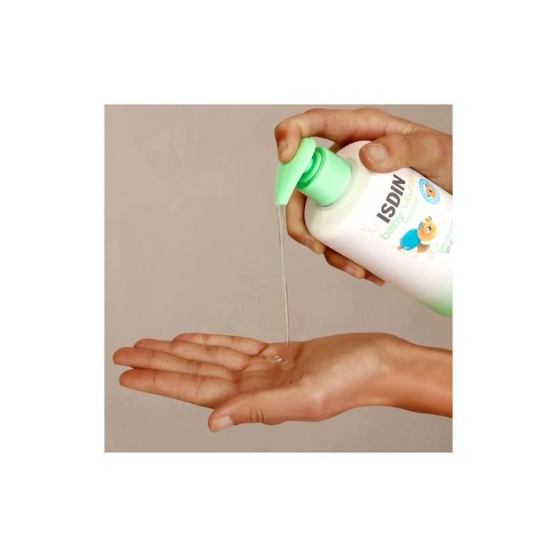 ISDIN Baby Naturals Shampoo para Bebé, con un 93% de