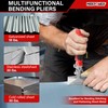 MAXPOWER Sheet Metal Hand Seamer, 3-inch and 6-inch Straight Jaw