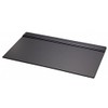 Dacasso Black Leather 34" X 20" Top-Rail Desk Pad