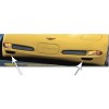 Corvette C5 CORVETTE  BLACK BRAKE DUCT  PLASTIC HONEYCOMB  GRILL GRILLE