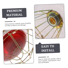 FRCOLOR 1pc Box Heat lamp Chicken coop Heater reptilians pet cage Heating Lamp Ceramic Heat emitter Reptile